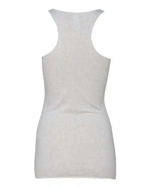 Bella + Canvas 8430 Women’s Triblend Racerback Tank White Fleck