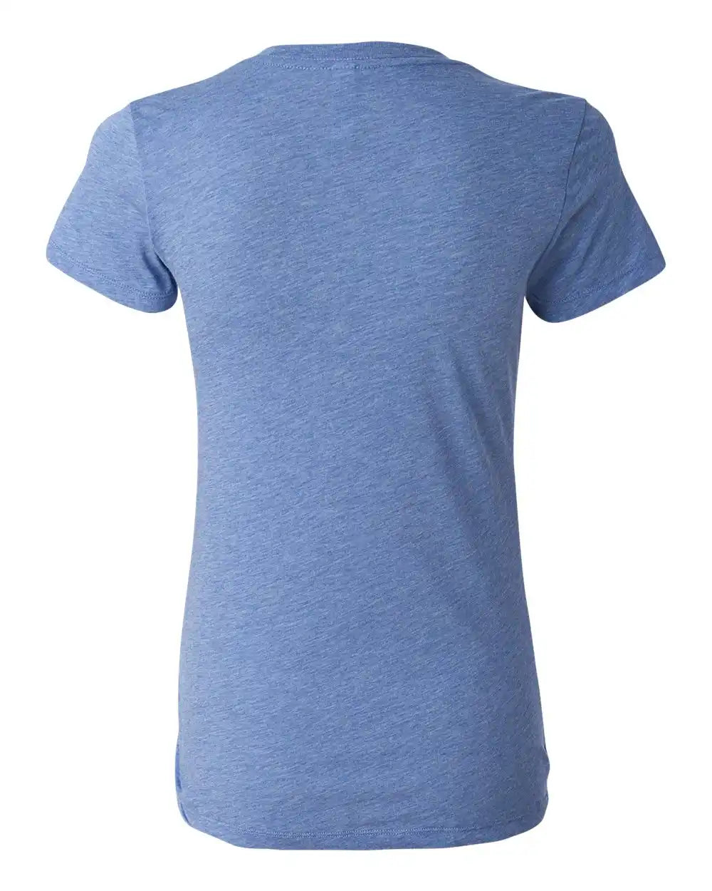 Bella + Canvas 8435 Women’s Triblend Deep V-neck Tee - Blue