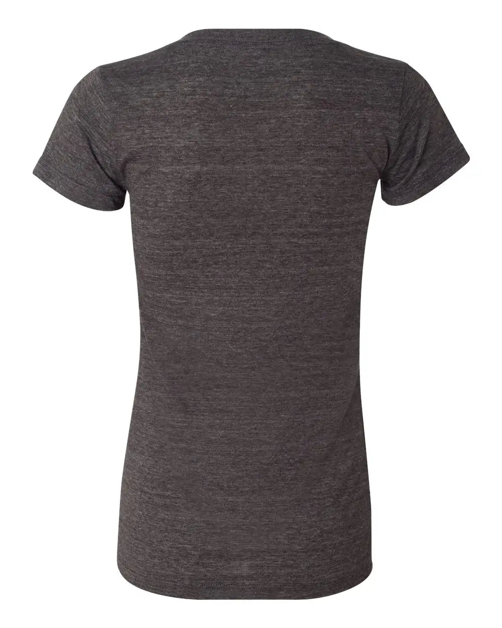 Bella + Canvas 8435 Women’s Triblend Deep V-neck Tee - Charcoal Black - m