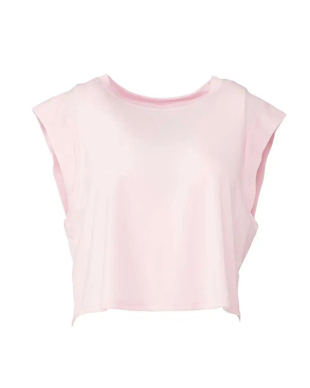 Bella + Canvas 8483 Fwd Fashion Women’s Festival Crop Tank - Pink Triblend - s