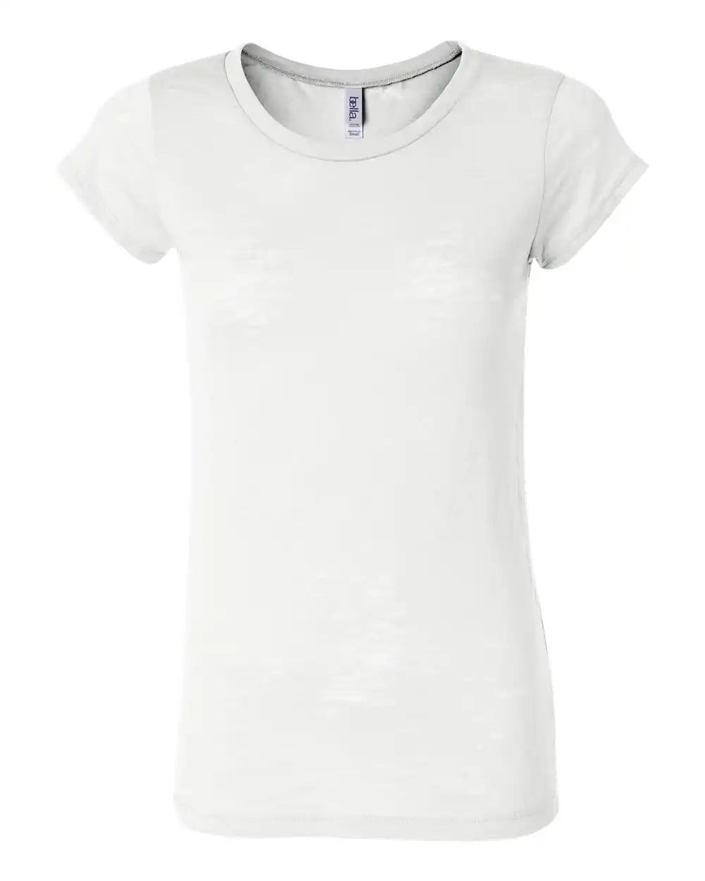 Bella + Canvas 8601 Women’s Burnout Tee - White / 2xl