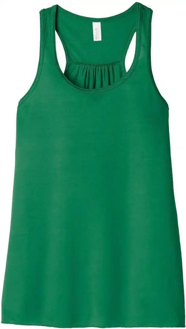Bella + Canvas 8800 Women’s Flowy Racerback Tank Kelly