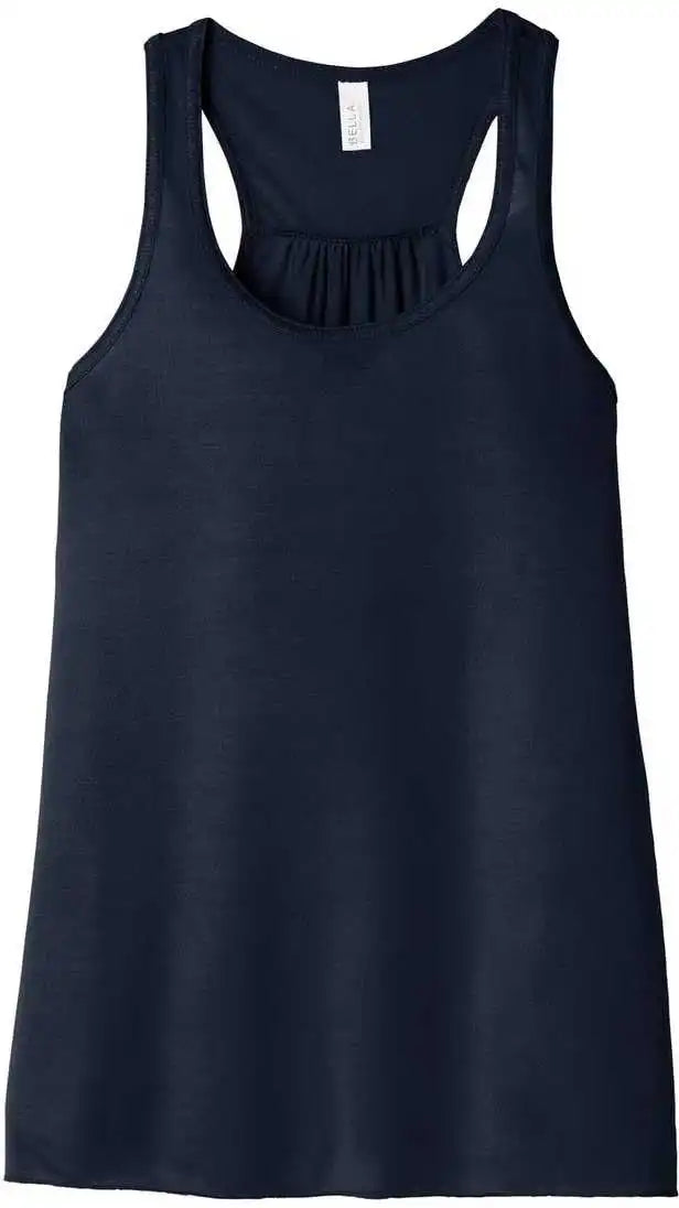 Bella + Canvas 8800 Women’s Flowy Racerback Tank Midnight