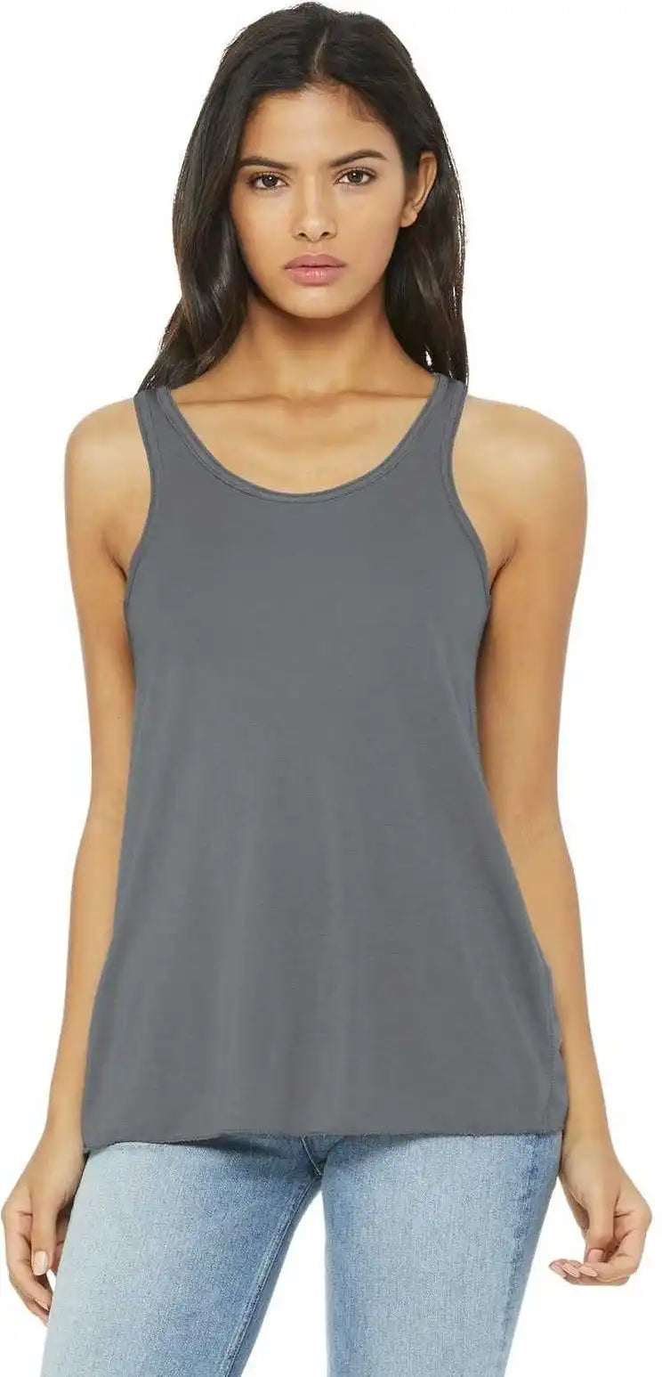 Bella + Canvas 8800 Women’s Flowy Racerback Tank Storm