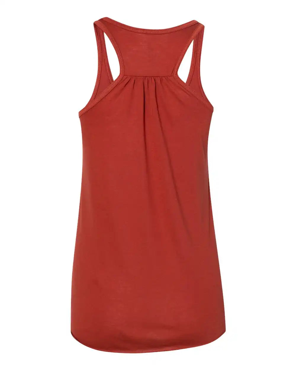 Bella + Canvas 8800bl Women’s Flowy Racerback Tank - 8800 - Brick - Xs