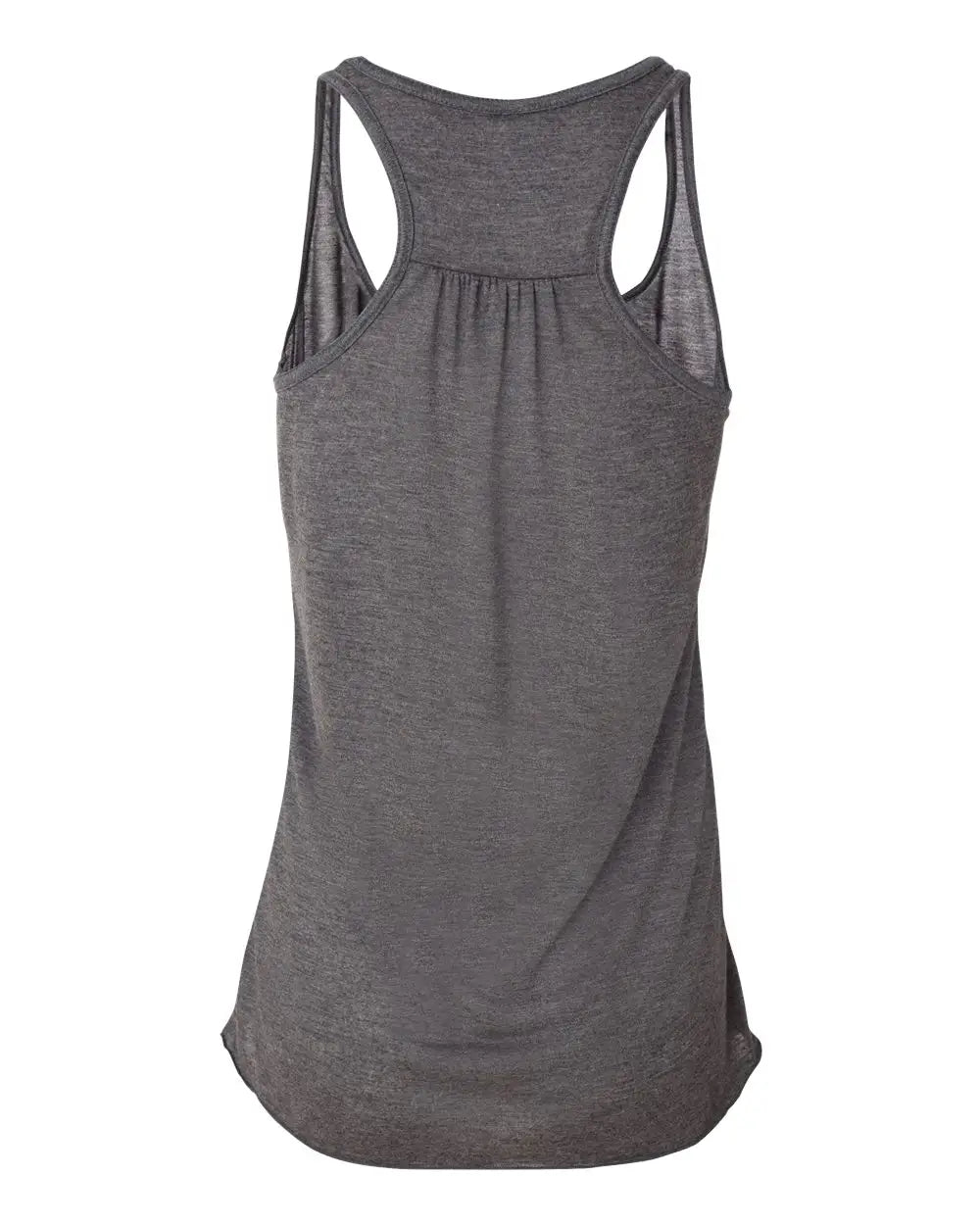 Bella + Canvas 8800bl Women’s Flowy Racerback Tank - 8800 - Dark Gray Heather