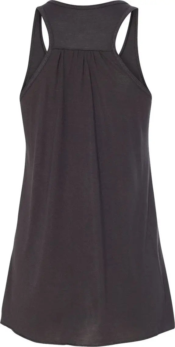 Bella + Canvas 8800bl Women’s Flowy Racerback Tank - 8800 - Dark Gray