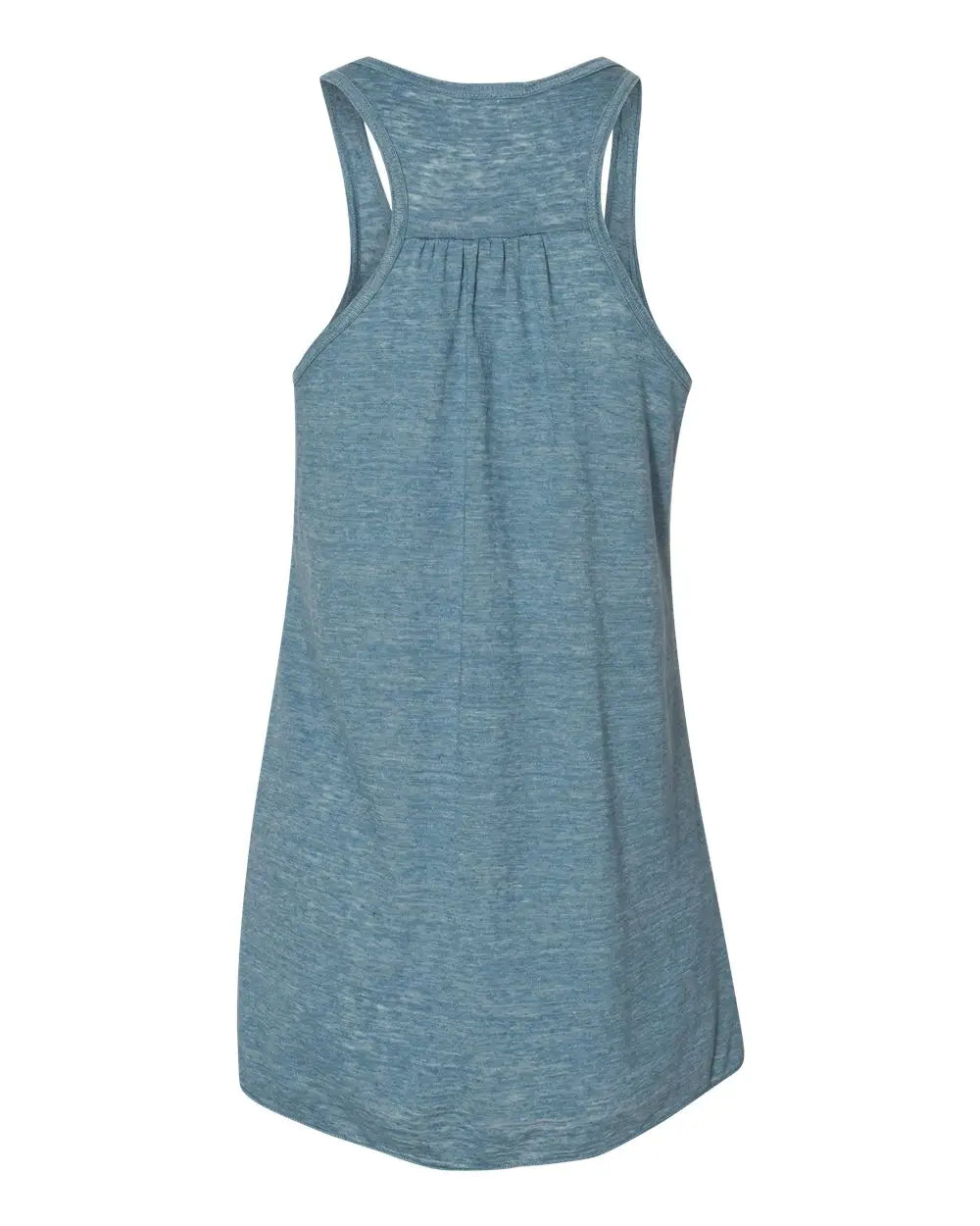 Bella + Canvas 8800bl Women’s Flowy Racerback Tank - 8800 - Denim Slub