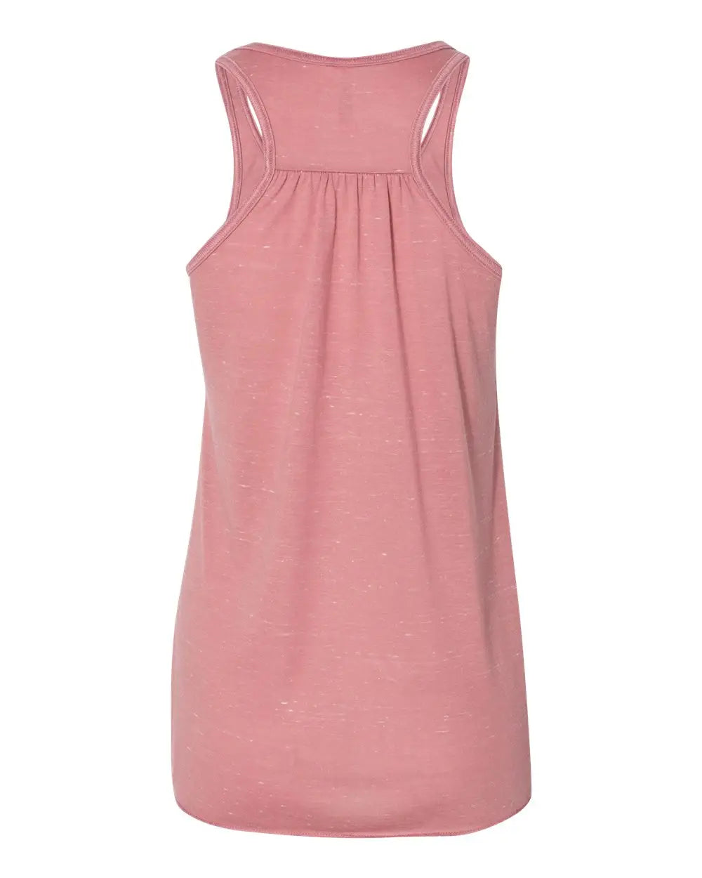 Bella + Canvas 8800bl Women’s Flowy Racerback Tank - 8800 - Mauve Marble - Ladies Xs