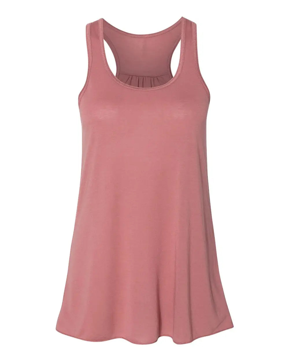 Bella + Canvas 8800bl Women’s Flowy Racerback Tank - 8800 - Mauve