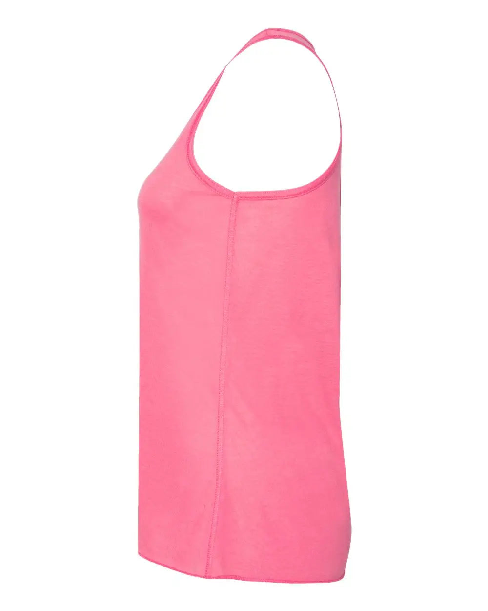Bella + Canvas 8800bl Women’s Flowy Racerback Tank - 8800 - Neon Pink