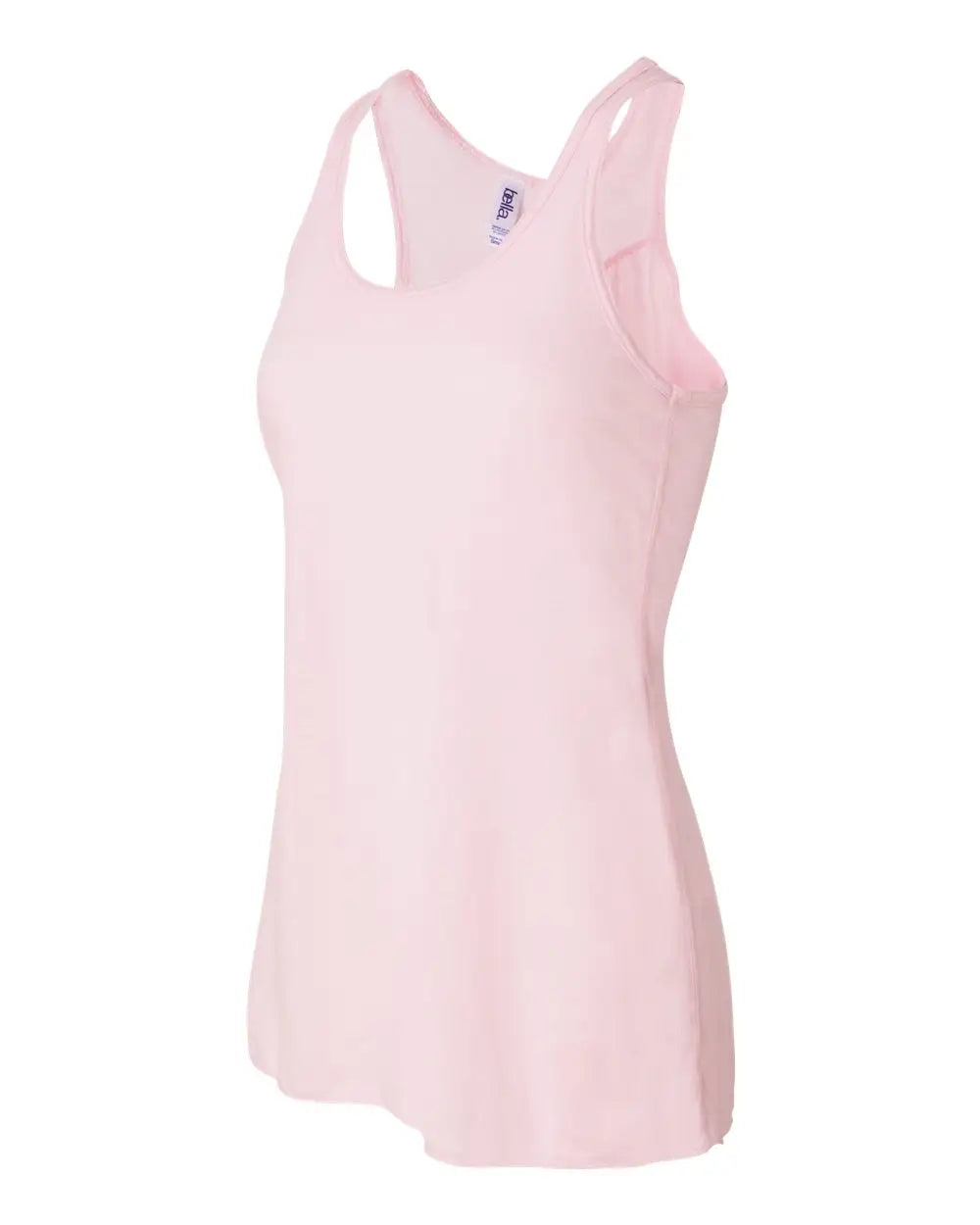 Bella + Canvas 8800bl Women’s Flowy Racerback Tank - 8800 - Soft Pink - Ladies Xs