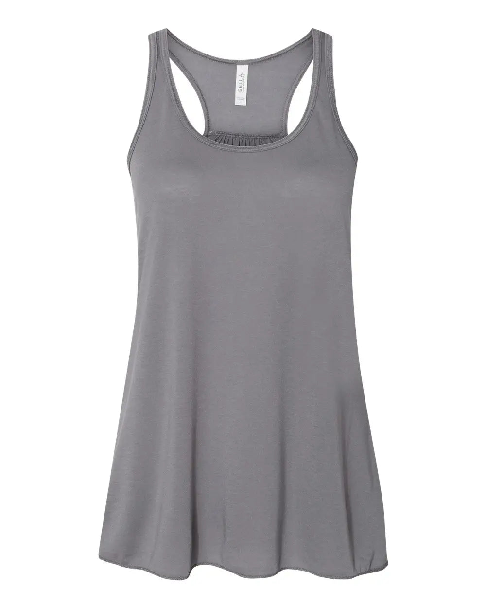 Bella + Canvas 8800bl Women’s Flowy Racerback Tank - 8800 - Storm