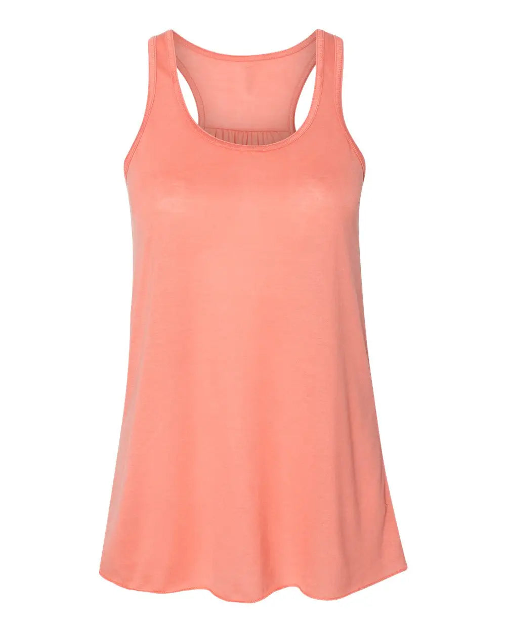 Bella + Canvas 8800bl Women’s Flowy Racerback Tank - 8800 - Sunset - Ladies Xs