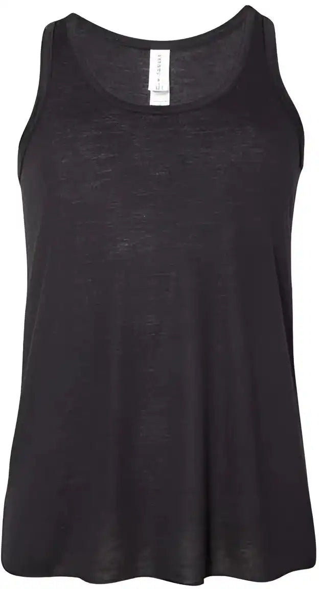 Bella + Canvas 8800y Youth Flowy Racerback Tank Black