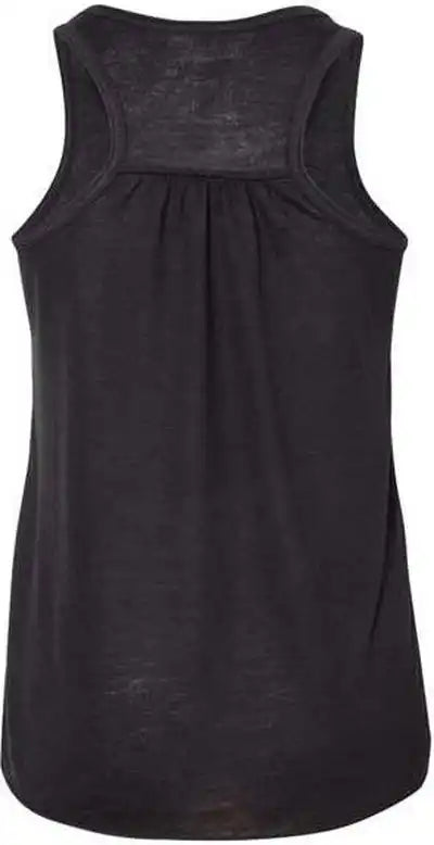 Bella + Canvas 8800y Youth Flowy Racerback Tank - Black