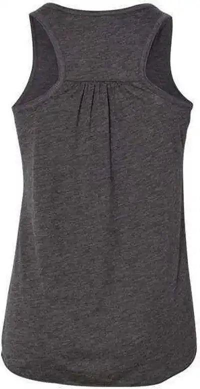Bella + Canvas 8800y Youth Flowy Racerback Tank - Dark Grey Heather