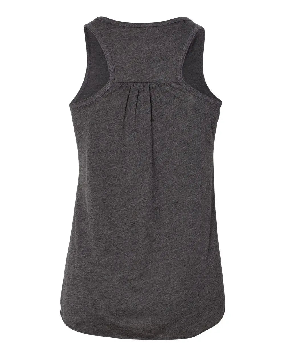 Bella + Canvas 8800y Youth Flowy Racerback Tank - Dark Grey Heather