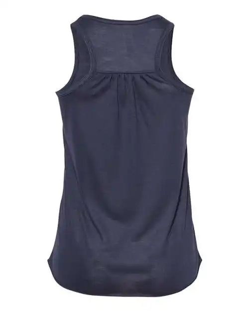 Bella + Canvas 8800y Youth Flowy Racerback Tank Midnight