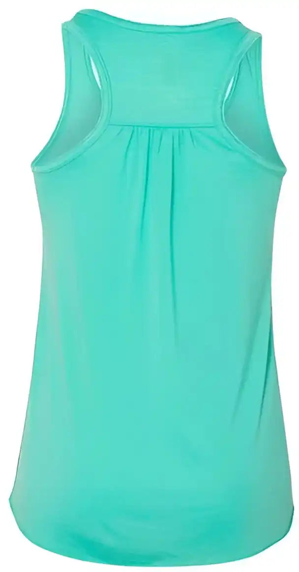 Bella + Canvas 8800y Youth Flowy Racerback Tank - Teal