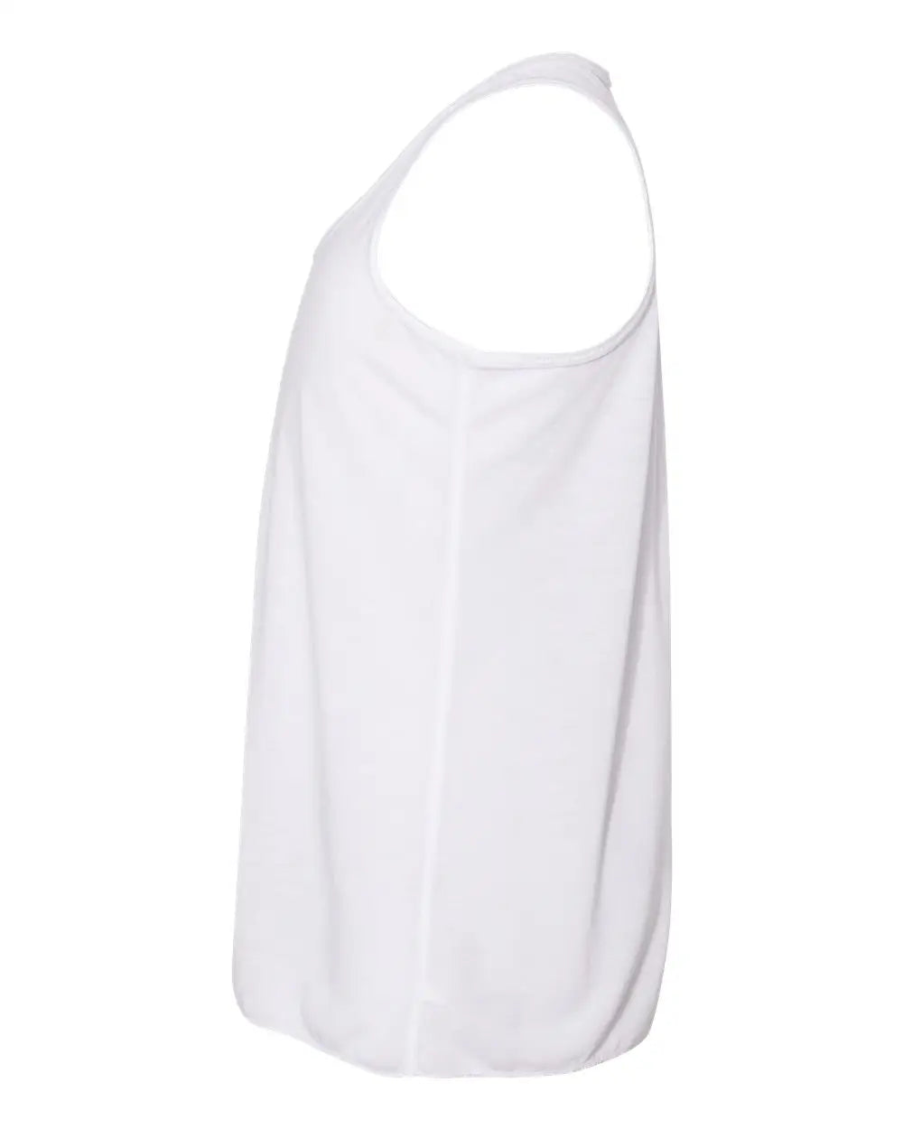 Bella + Canvas 8800y Youth Flowy Racerback Tank - White