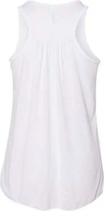Bella + Canvas 8800y Youth Flowy Racerback Tank White