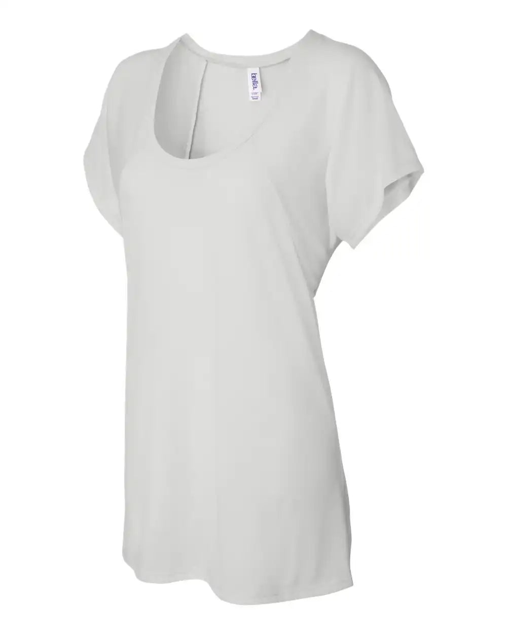 Bella + Canvas 8801b Women’s Flowy Raglan Tee - 8801 - White - s