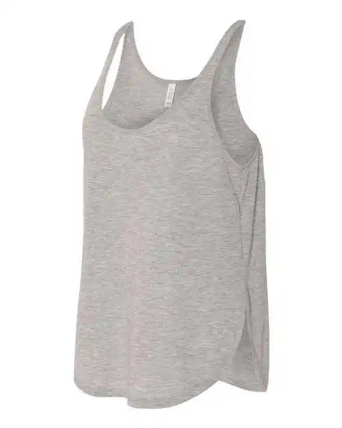 Bella + Canvas 8802 Women’s Flowy Tank with Side Slit Athletic Heather