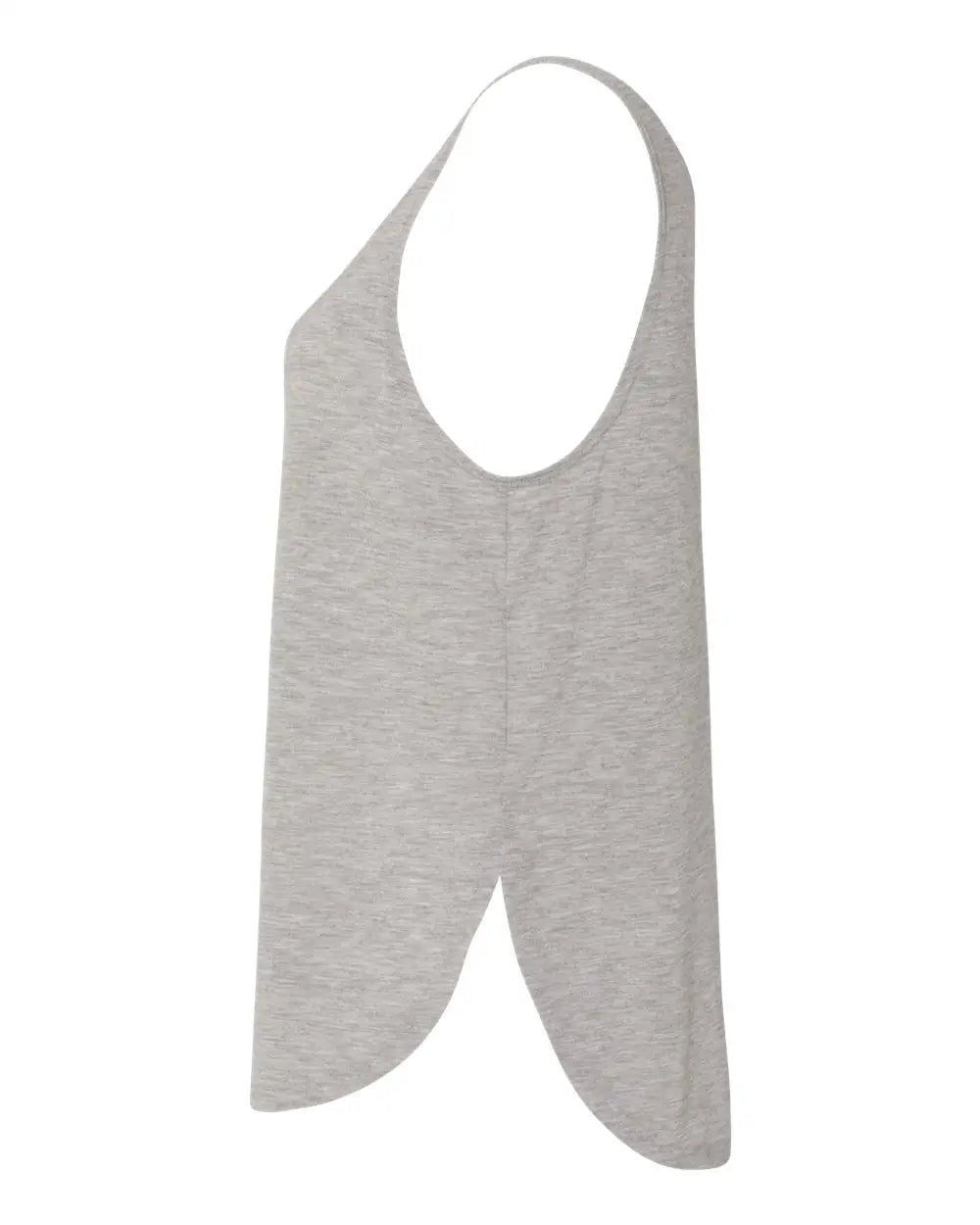 Bella + Canvas 8802b Women’s Flowy Tank with Side Slit - 8802 - Athletic Heather