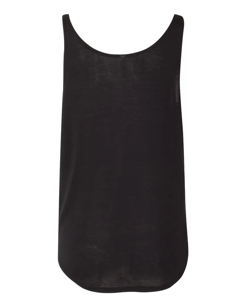 Bella + Canvas 8802b Women’s Flowy Tank with Side Slit - 8802 - Black
