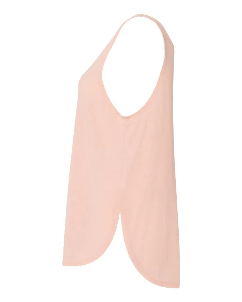 Bella + Canvas 8802b Women’s Flowy Tank with Side Slit - 8802 - Peach
