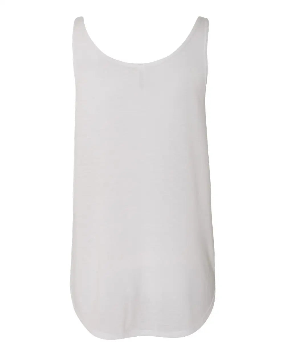 Bella + Canvas 8802b Women’s Flowy Tank with Side Slit - 8802 - White