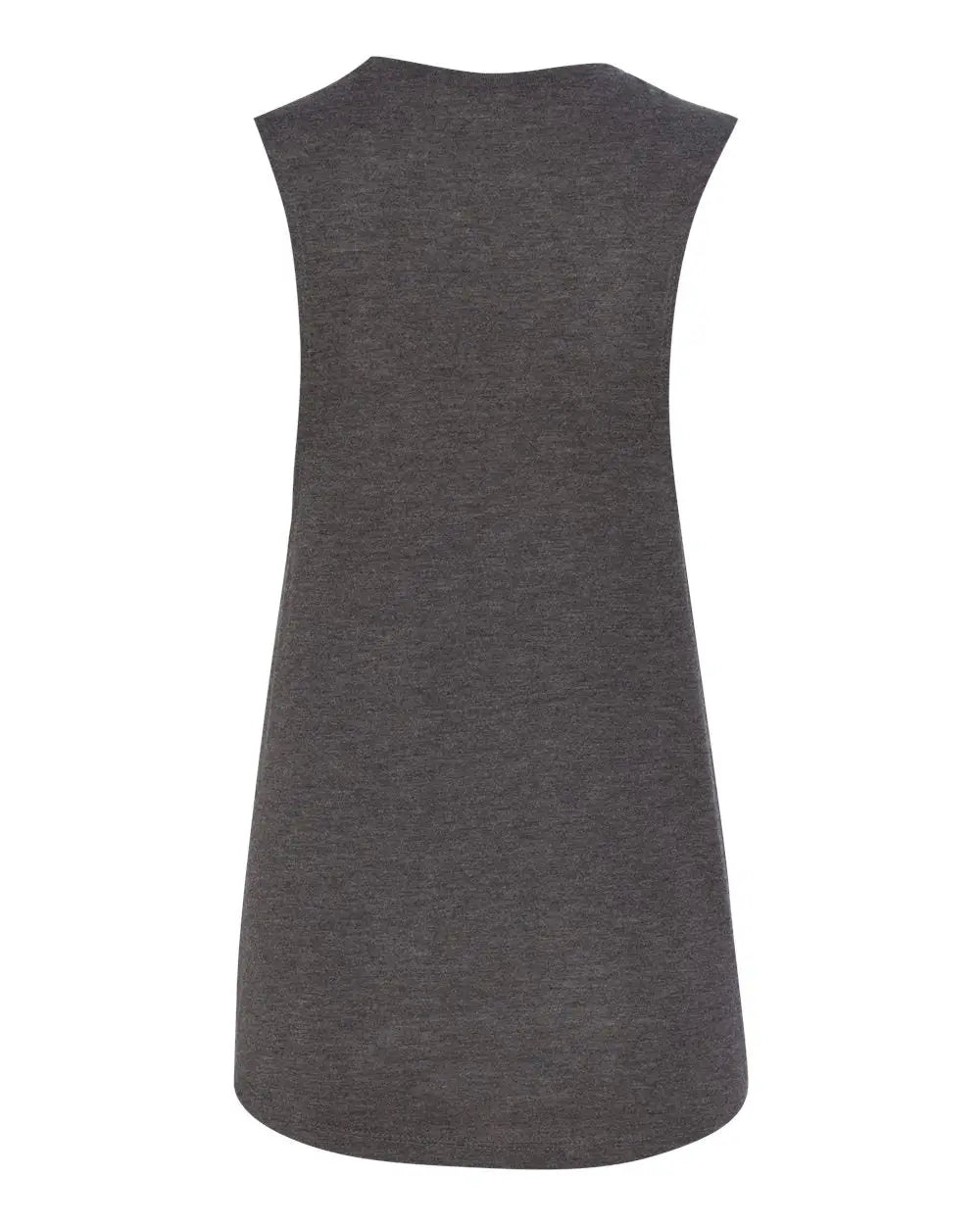 Bella + Canvas 8803 Women’s Flowy Scoop Muscle Tank - Dark Grey Heather