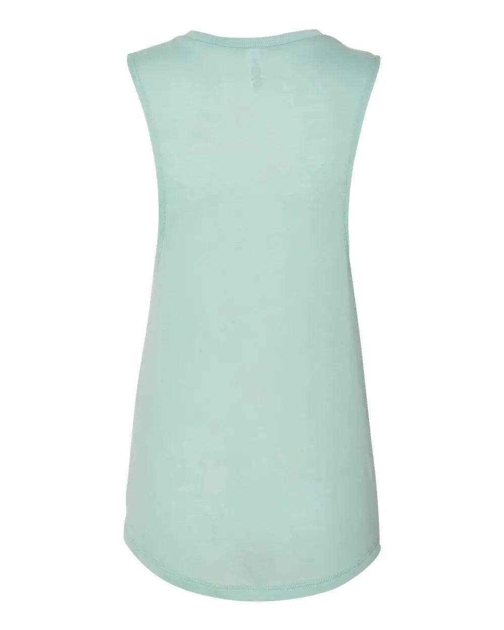 Bella + Canvas 8803 Women’s Flowy Scoop Muscle Tank - Dusty Blue