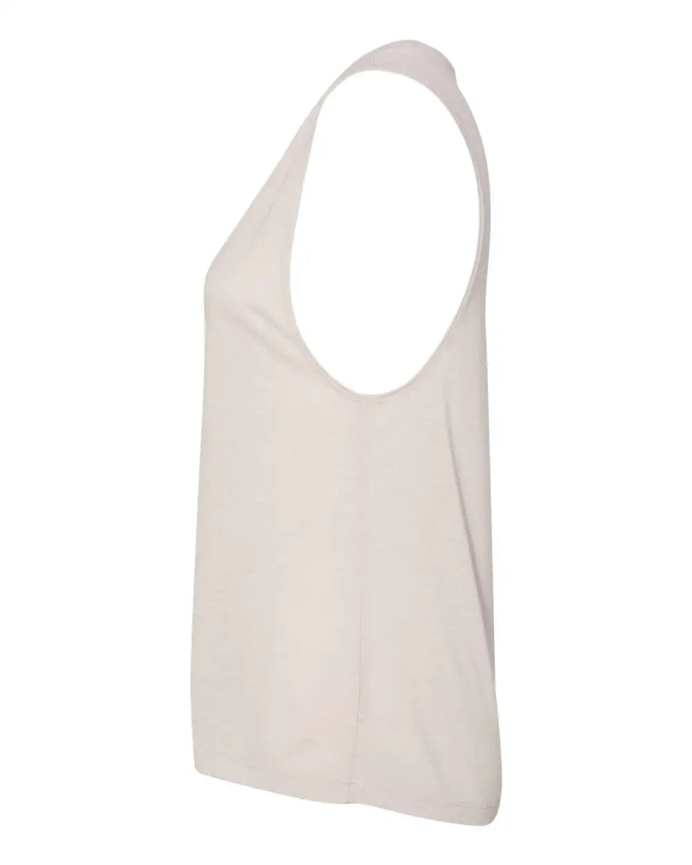 Bella + Canvas 8803 Women’s Flowy Scoop Muscle Tank - Heather Dust