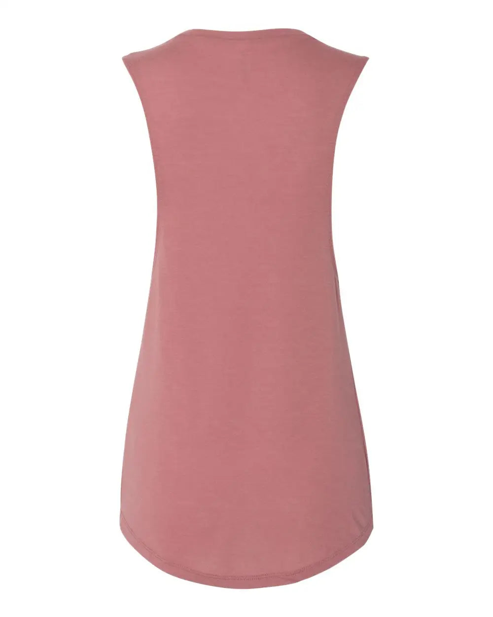 Bella + Canvas 8803 Women’s Flowy Scoop Muscle Tank - Mauve