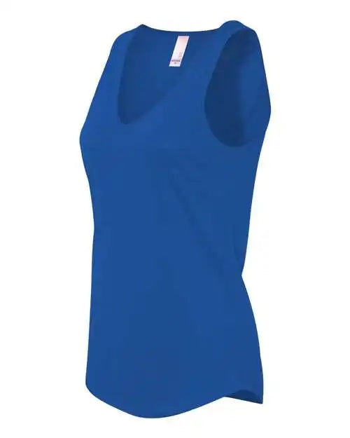 Bella + Canvas 8805 Women’s Flowy V-neck Tank - True Royal