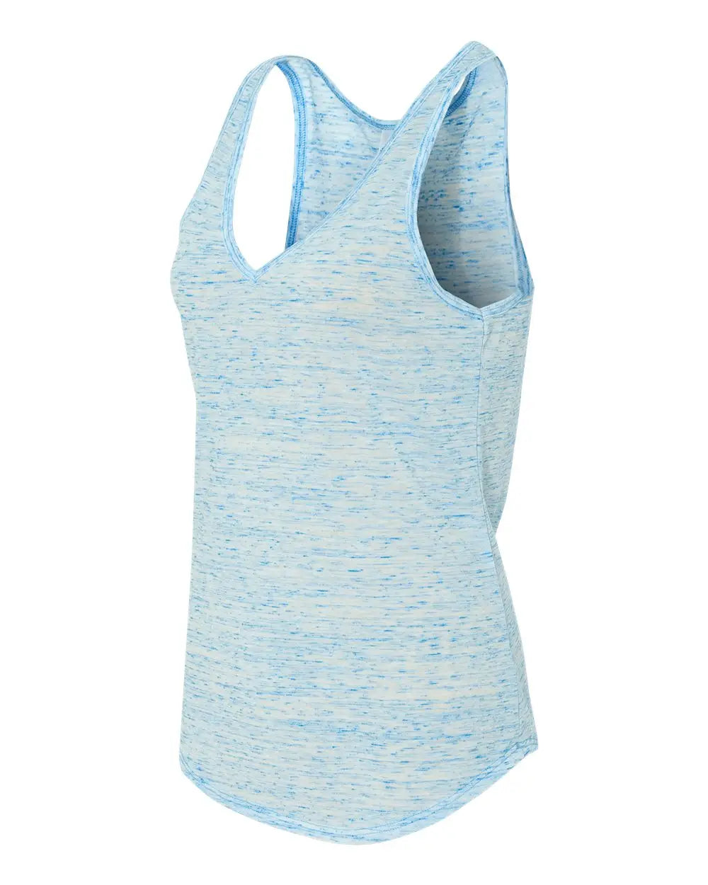Bella + Canvas 8805b Women’s Flowy V-neck Tank - 8805 - Blue Marble