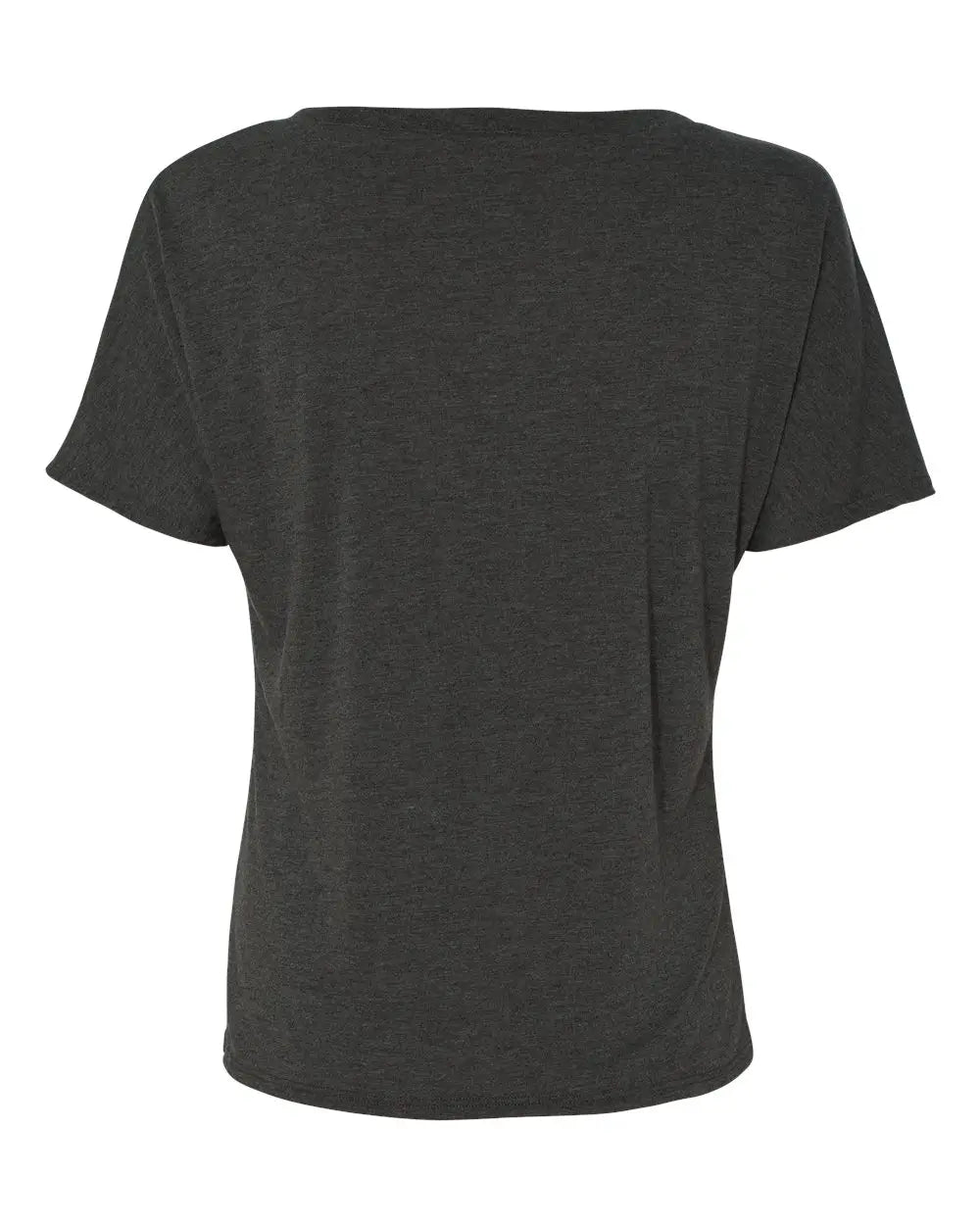 Bella + Canvas 8815 Women’s Slouchy V-neck Tee - Dark Grey Heather