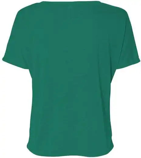 Bella + Canvas 8815 Womens Slouchy V-neck Tee - Kelly