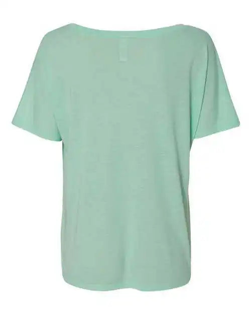 Bella + Canvas 8815 Womens Slouchy V-neck Tee - Mint