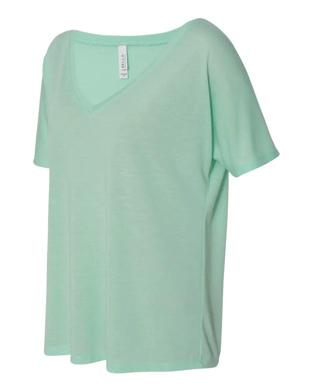 Bella + Canvas 8815 Women’s Slouchy V-neck Tee - Mint - s