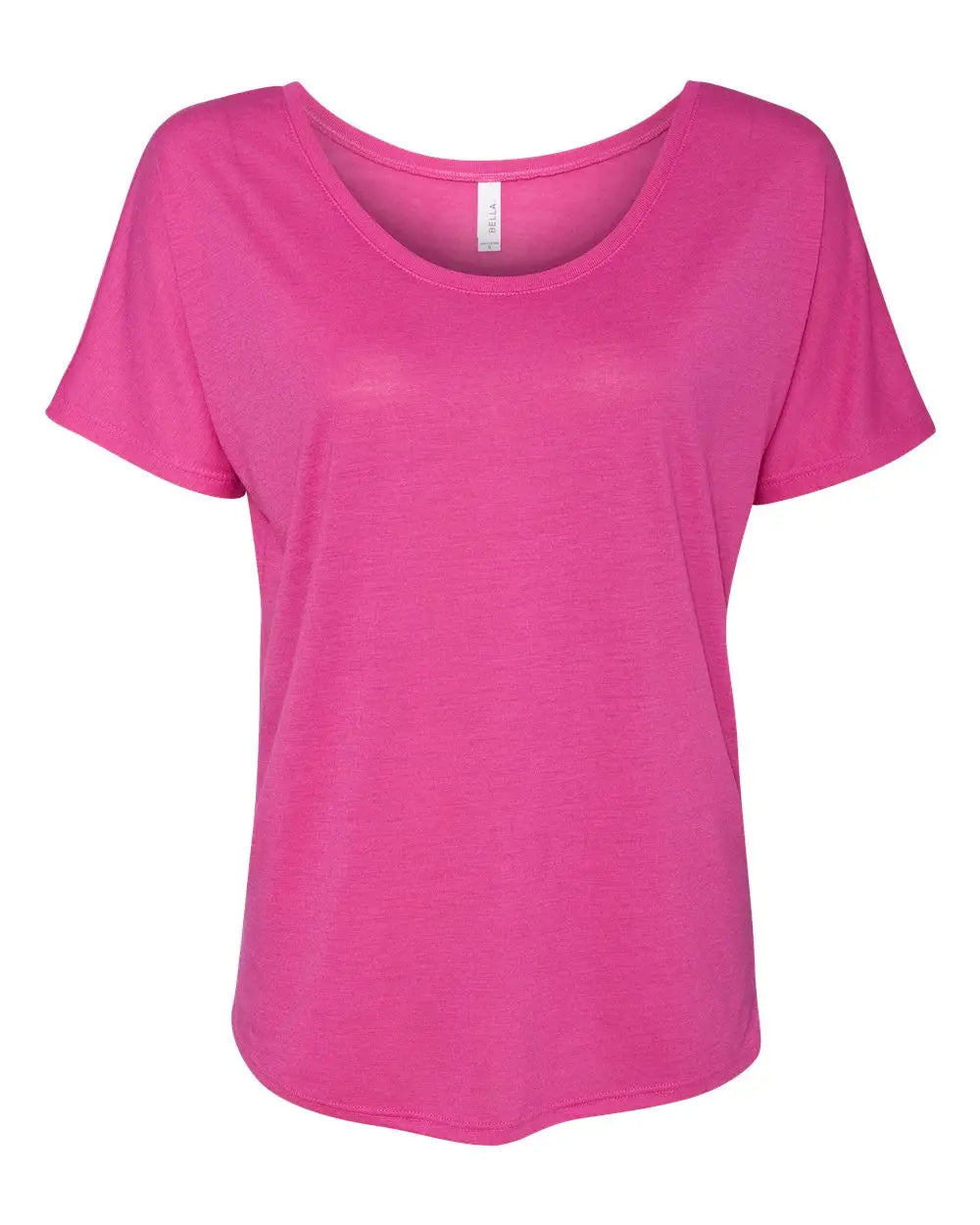 Bella + Canvas 8816 Women’s Slouchy Tee - Berry - Red / s