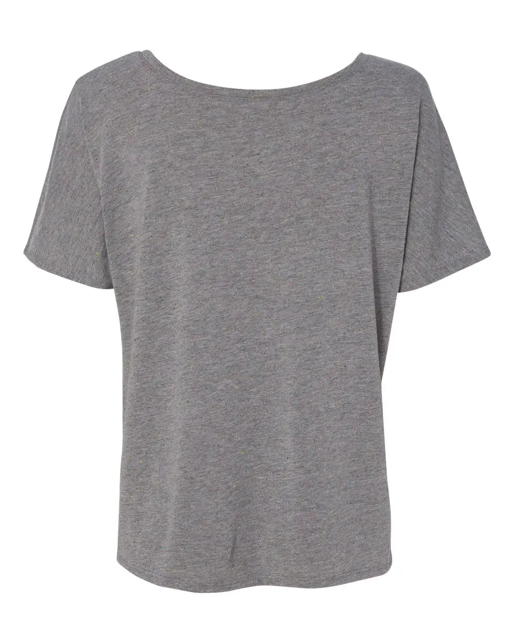 Bella + Canvas 8816 Women’s Slouchy Tee - Deep Heather Speckled