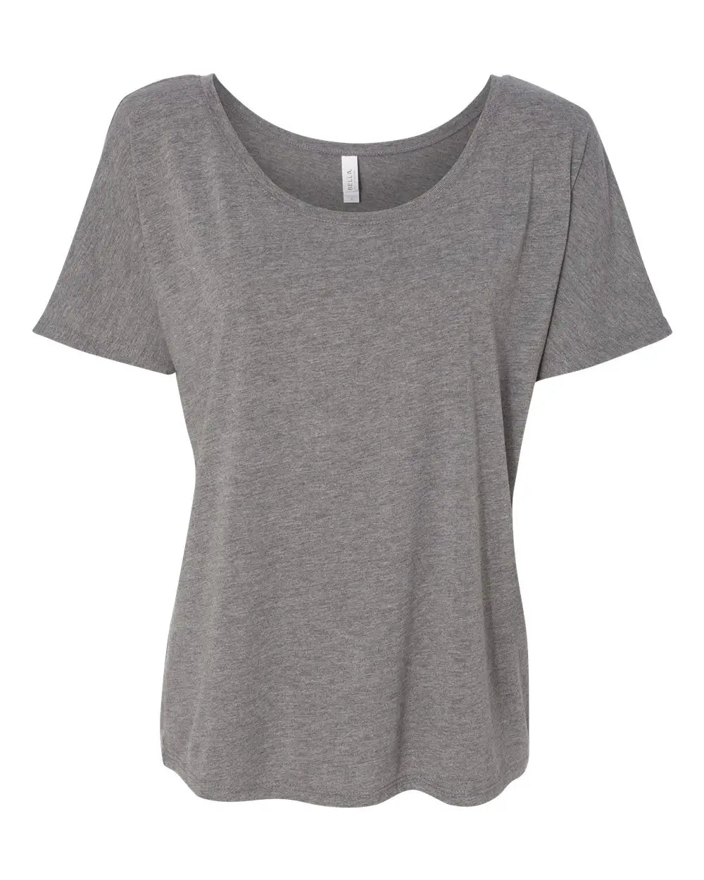 Bella + Canvas 8816 Women’s Slouchy Tee - Grey Triblend - Gray / s