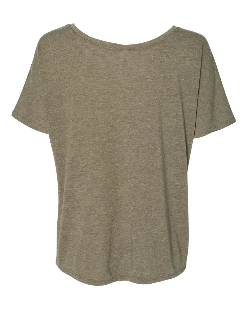 Bella + Canvas 8816 Women’s Slouchy Tee - Heather Olive - s