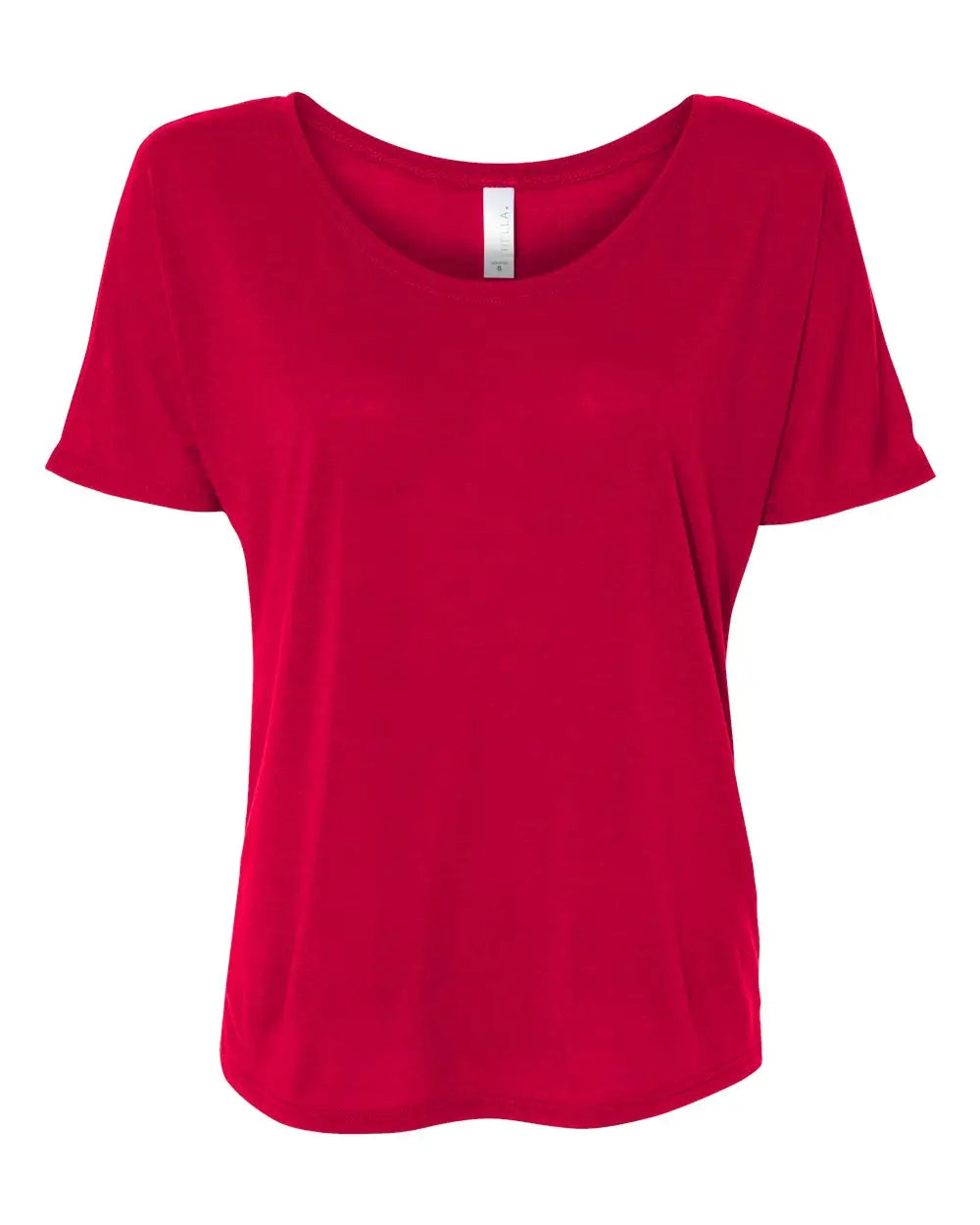 Bella + Canvas 8816 Women’s Slouchy Tee - Red