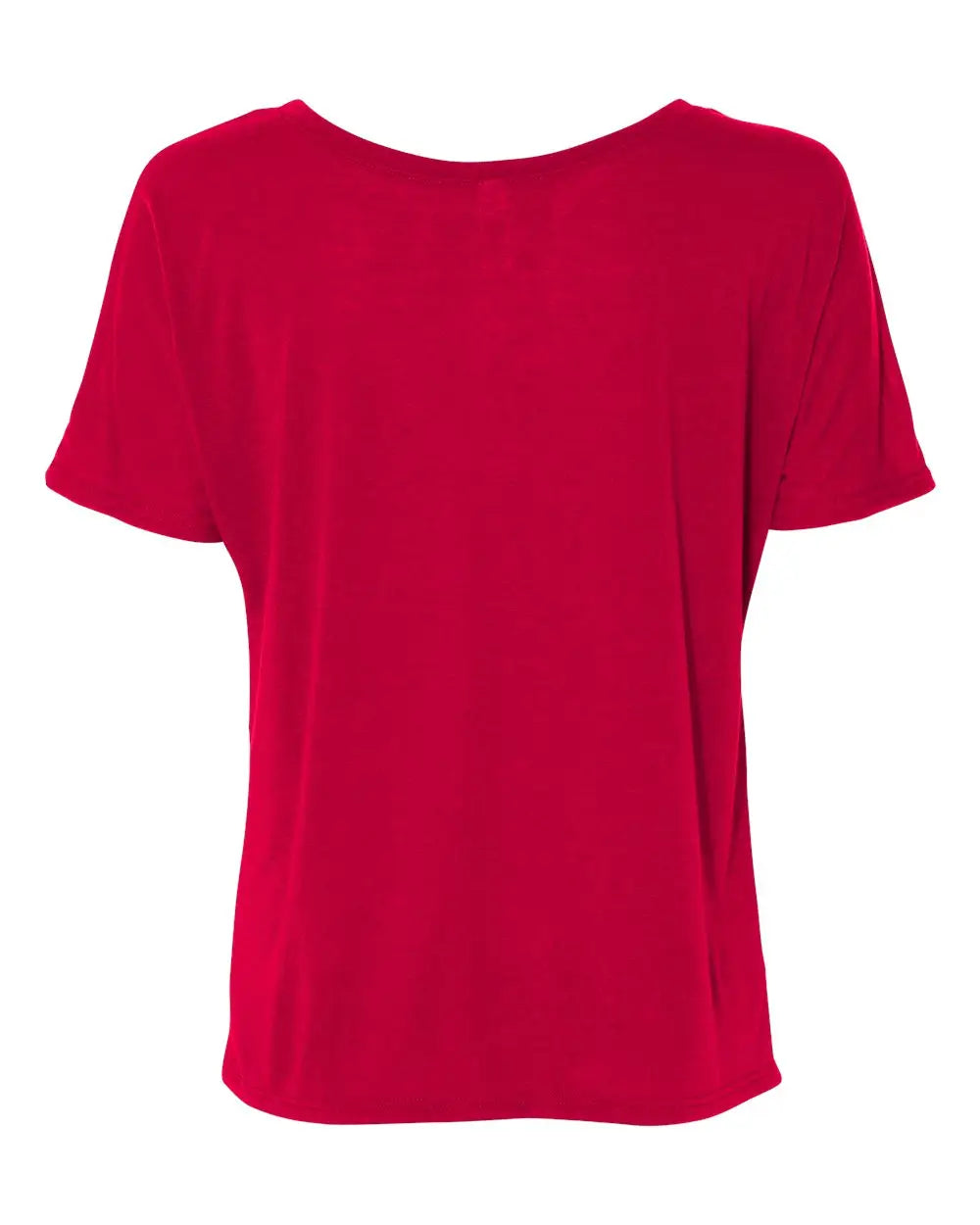 Bella + Canvas 8816 Women’s Slouchy Tee - Red