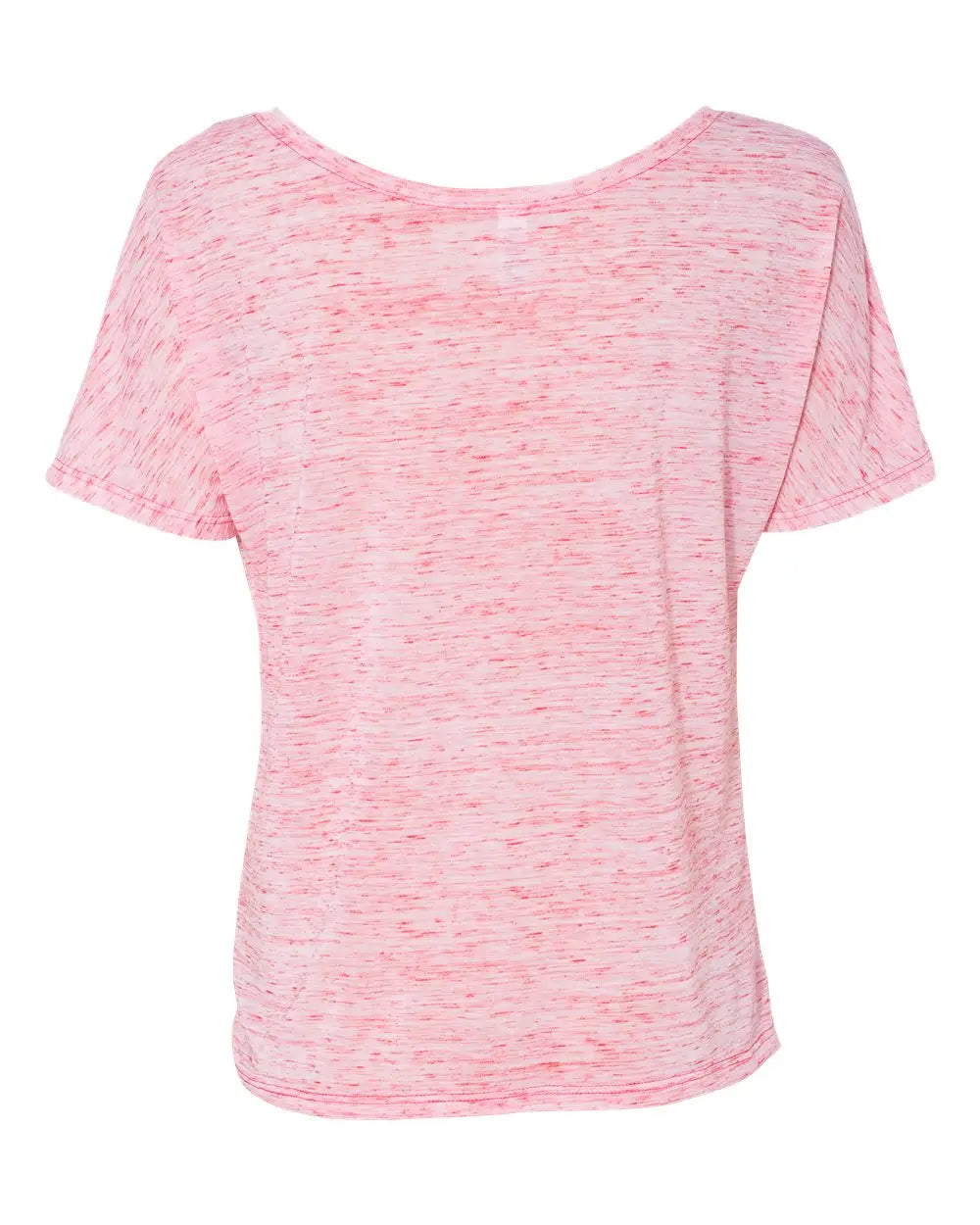 Bella + Canvas 8816 Women’s Slouchy Tee - Red Marble - s