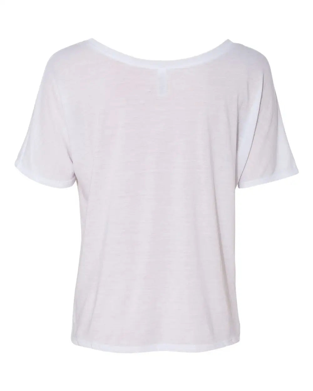 Bella + Canvas 8816 Women’s Slouchy Tee - White